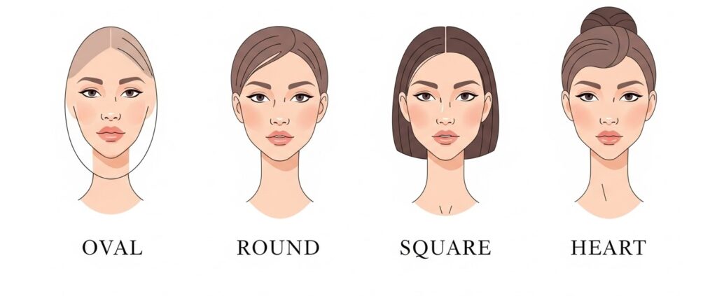 Face shapes guide for bob hairstyles