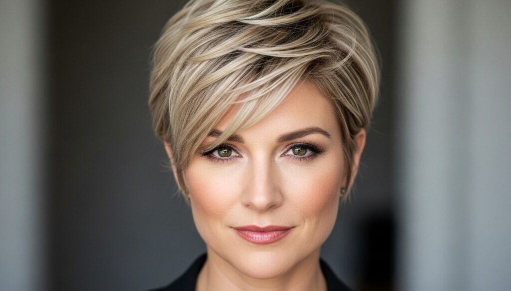 Celebrity hair trends this year with textured waves and natural styling