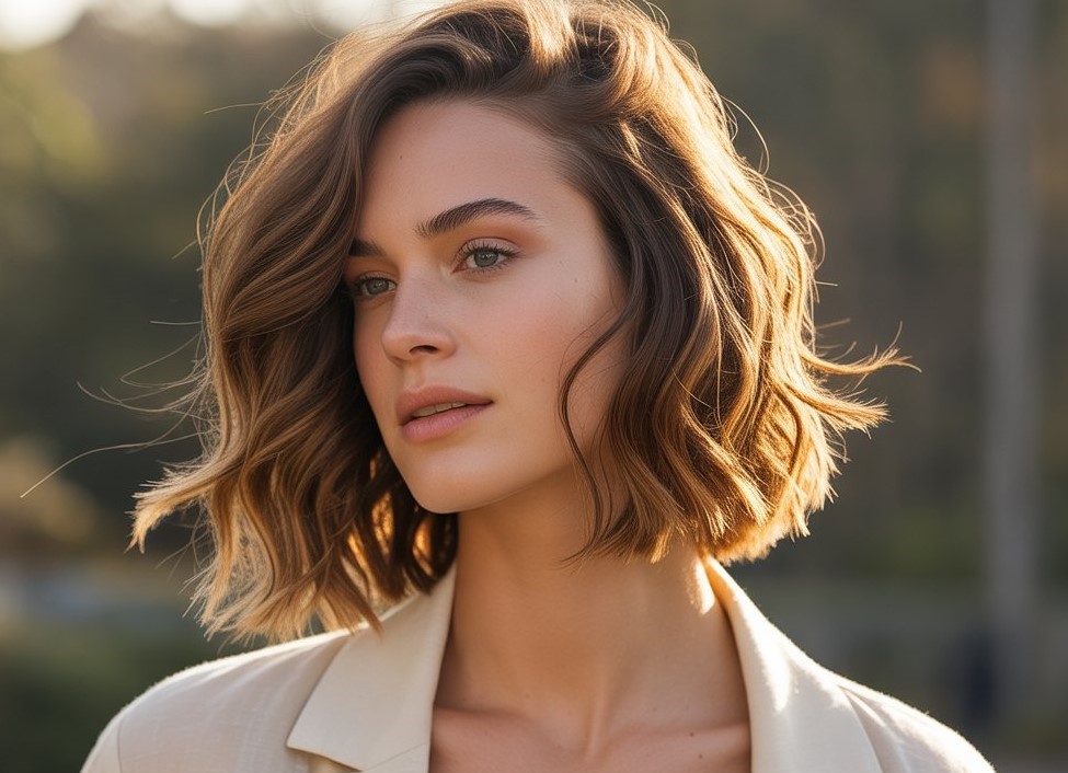 Top Hairstyle Trends to Try in 2026 Asymmetrical lob hairstyle, trendy long bob for 2026