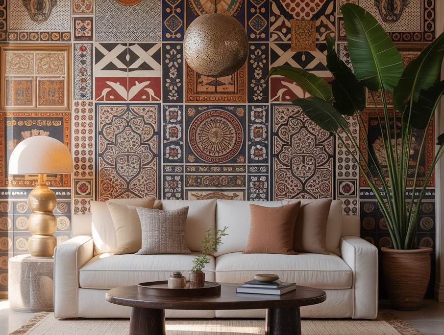 Earthy Vibrancy Home Decor Ideas for 2026 Hero Image Global Design Fusion Prompt A 0Jx4MHkjRBiOuD3TjnMW9w LkkWxSagSzufh29KDmwCnQ