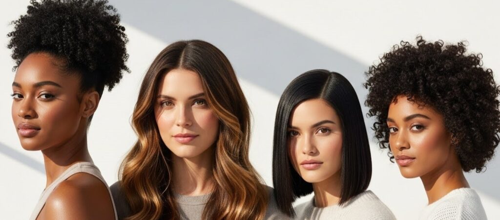 Top Hairstyle Trends to Try in 2026 Diverse hairstyles for different hair types, 2026 trend