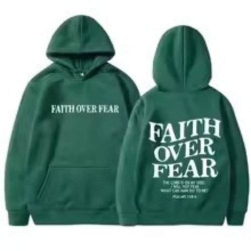 faith over fear print hoodies for men women casual long sleeve hooded sweatshirts hip hop harajuku hoodie y2k men tops hoodie